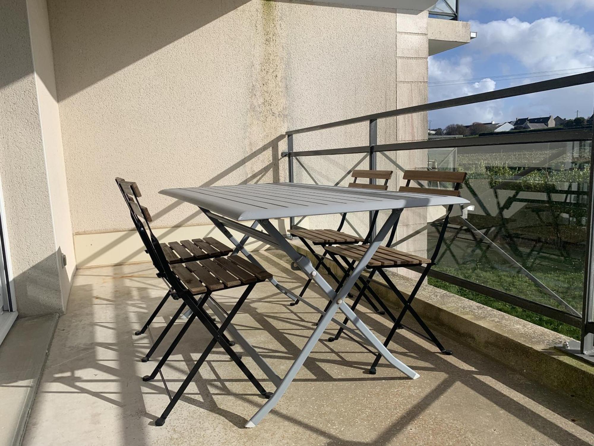 Terrasse De L'Aber Roscoff Leilighet Rom bilde