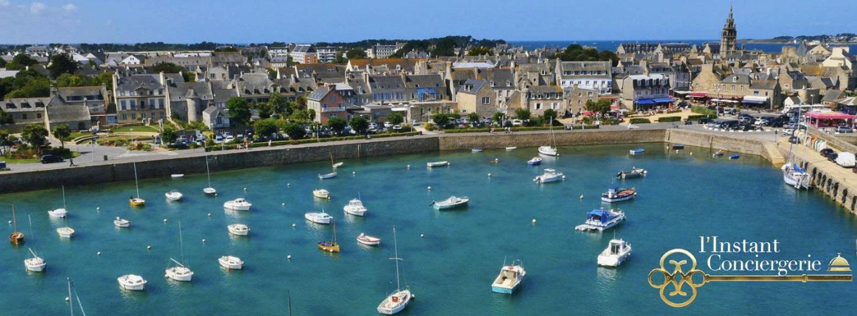 Terrasse De L'Aber Roscoff Leilighet Eksteriør bilde