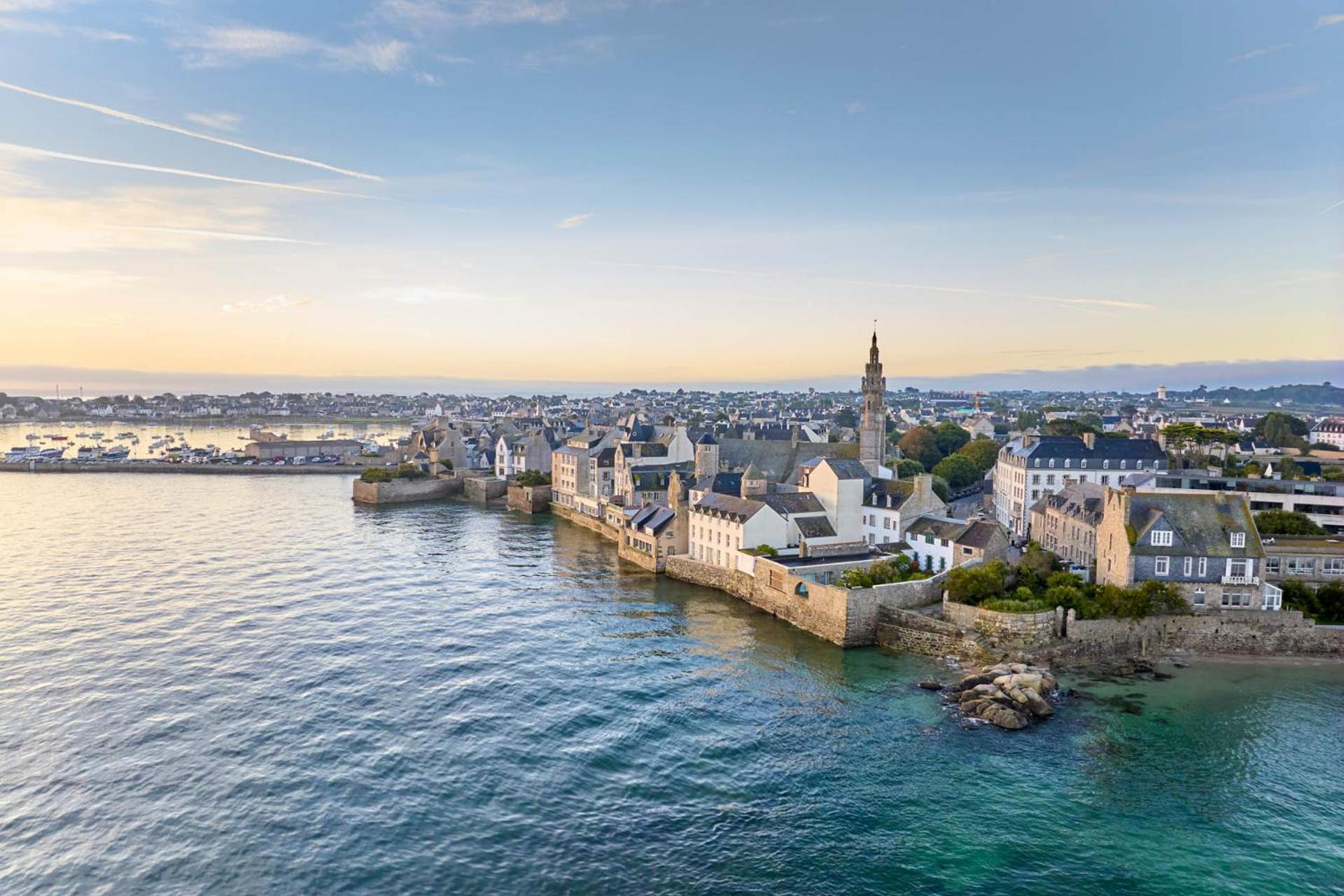 Terrasse De L'Aber Roscoff Leilighet Eksteriør bilde